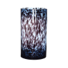 Vase BURGUNDY léopard bleu grand modèle