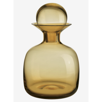 Carafe en verre soufflé