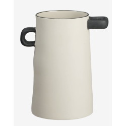 Vase RAYU nature poignées noires