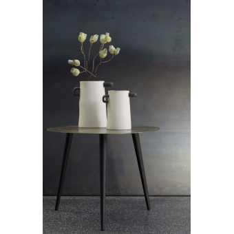 Vase RAYU nature poignées noires