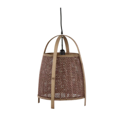 Lampe suspendue MINOS rouille