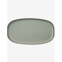 Plat ovale SAISONS eucalyptus