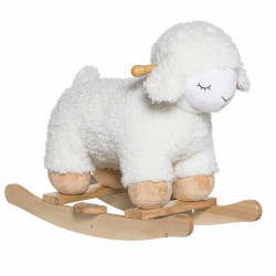 Jouet à bascule mouton LAASRITH blanc