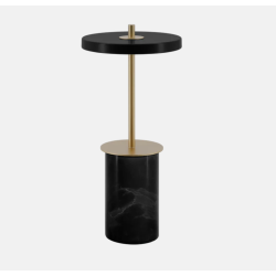 Lampe ASTERIA MOVE mini marbre noir