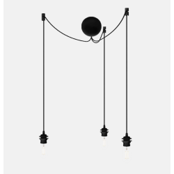 Suspension CANNONBALL black cluster 3