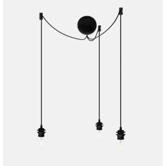 Suspension CANNONBALL black cluster 3