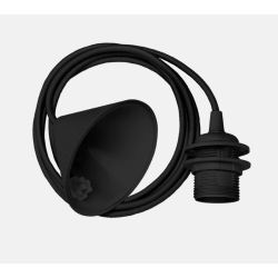 Cord set E27 noir