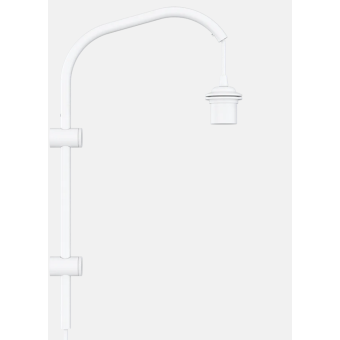 Support d’applique mural WILLOW simple blanc
