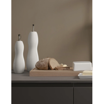 Bouteille vinaigre ou huile GRANDE blanche