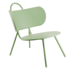 Fauteuil SWIM ALU vert