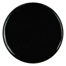 Plateau rond FLEX taille L émail Noir