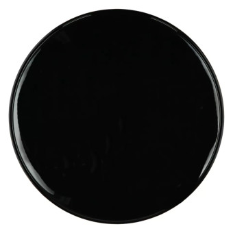 Plateau rond FLEX taille L émail Noir