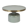 Table basse GLAM vert d'eau