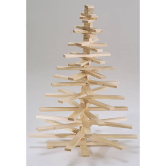 Sapin en bois WOODY 100 cm