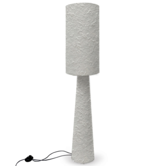 Lampadaire SATURNE papier mâché
