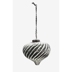 Boule de Noël à rayures