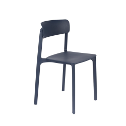Chaise CLIVE bleu marine
