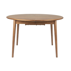 Table TWIST ROUND walnut