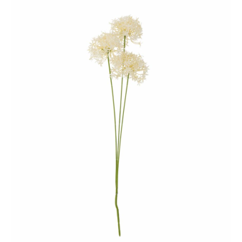 Fleur artificielle ALLIUM blanche