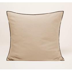 Lot de 2 taies d'oreiller RG CARLINA 65 X 65cm rose poudré
