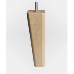 Lot de 4 pieds en bois pour sommier