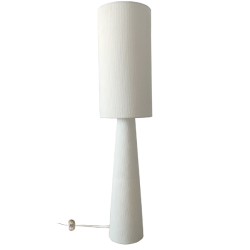 Lampadaire SATURNE en velours côtelé