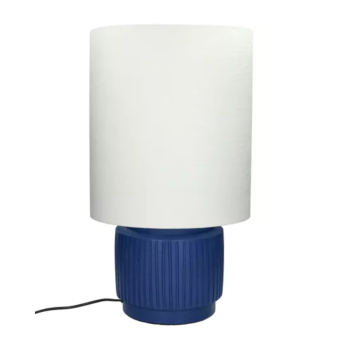 Lampe CORDOBA bleu grand modèle