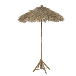 Parasol FIDJI mending herbe/bambou