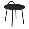 Table SWIM LOUNGE 2 anses noire