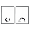 Duo d'affiches YOGA