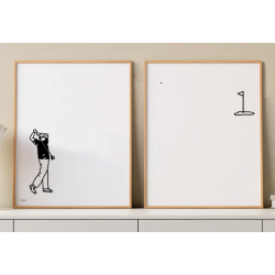 Duo d'affiches GOLFEUR