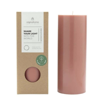 Grosse bougie RUST RED