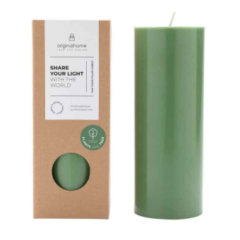 Bougie verte grand modèle