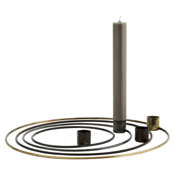 Bougeoir 3 cercles