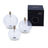 Lampe à huile boule LAITON taille L