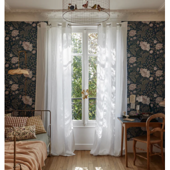 Rideau CARLINA blanc 150 x 280