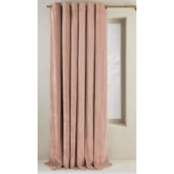 Rideau DARIO rose 137x280