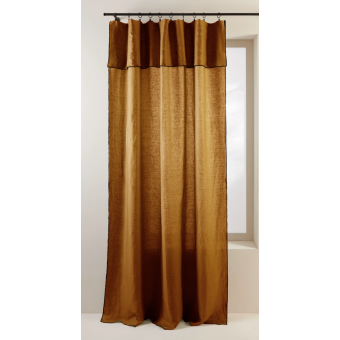 Rideau CARLINA bronze 150x280