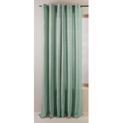 Rideau CARLINA vert amande bourdon noir 150x280