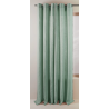 Rideau CARLINA vert amande bourdon noir 150x280
