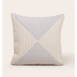 Coussin JHULIO bleu/beige