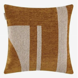 Coussin NILS jaune ocre