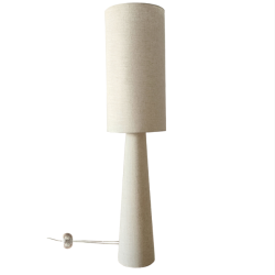 Lampadaire SATURNE toile crème Lampadaire SATURNE toile crème