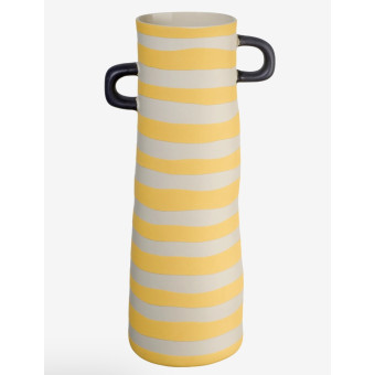 Vase RAYU à rayures grand modèle
