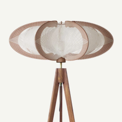 Lampadaire ETIOLA tressage Croisé