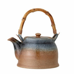 Théière avec infuseur AURA bleue