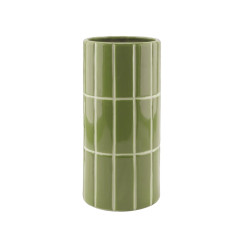Vase en carrelage KAKI