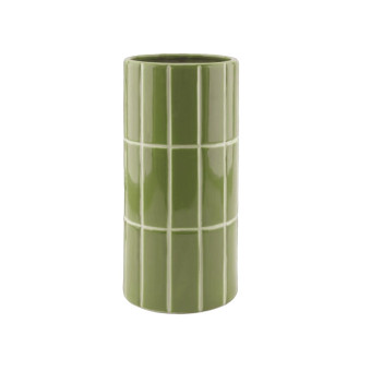Vase en carrelage KAKI