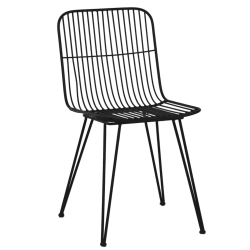 Chaise OMBRA métal noir Chaise OMBRA métal noir