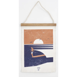 POSTER paysage de surf